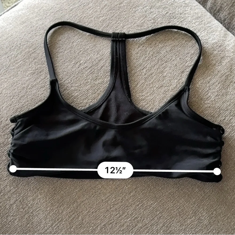 Black Sports Bra | Bikini Top
